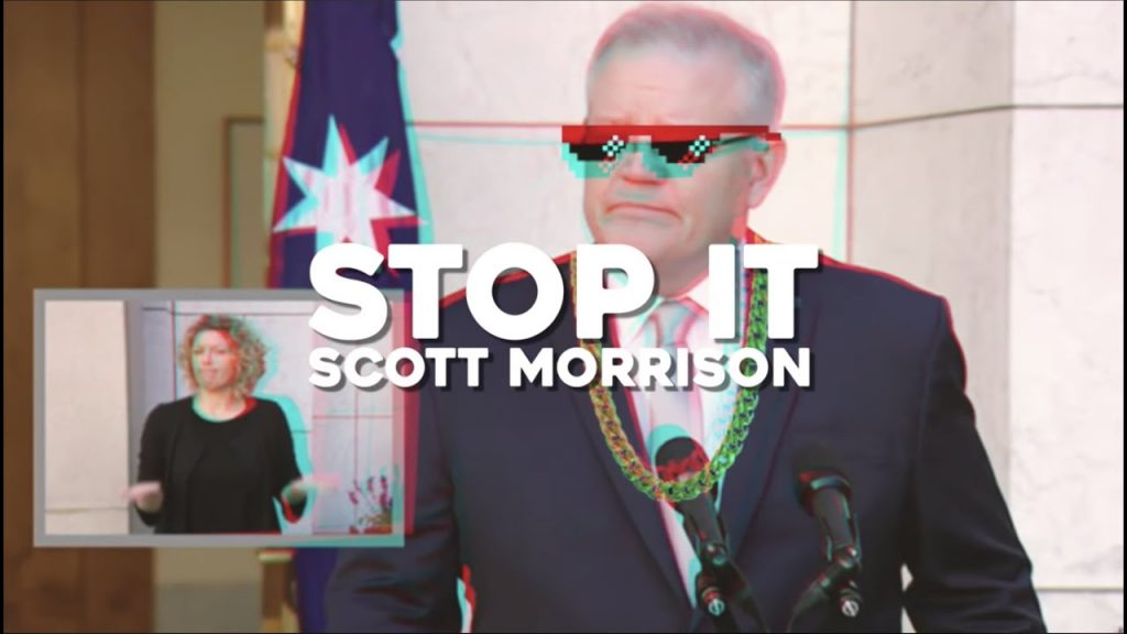 Scott Morrison Stop It